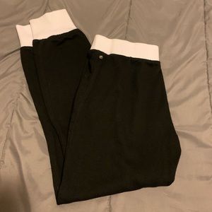 Black Fabletics joggers size medium